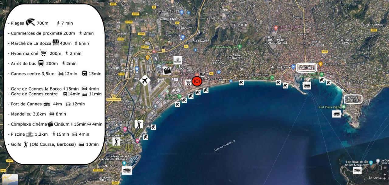 Cannes, Mer A 500 M, Maison Rare المظهر الخارجي الصورة